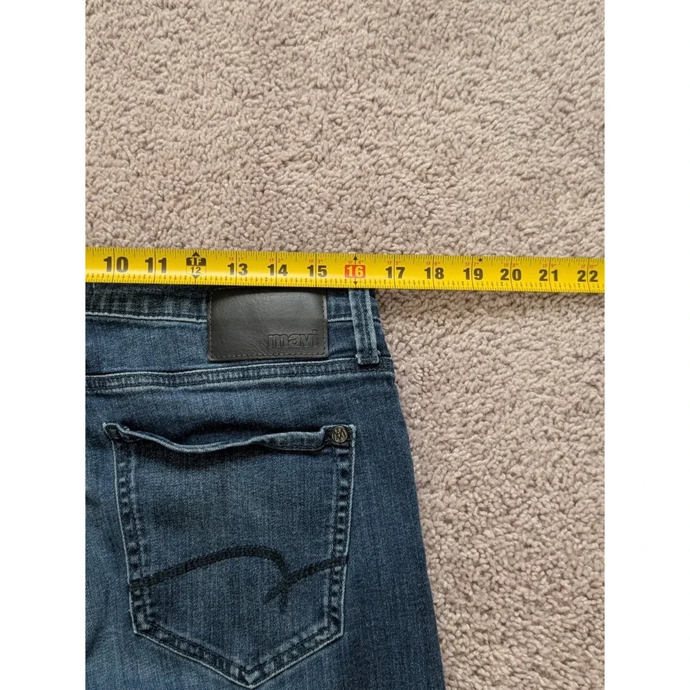 Mavi Marcus Slim Straight Leg Jeans Mens 33x32 (Fits 33x30) Blue Denim Med Wash - Picture 14 of 15